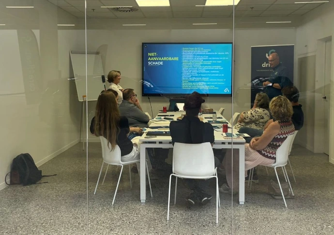 Damage Review Masterclass: The Fundamentals with DriveX and Care4fleets and participants.
